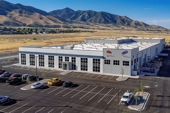 Warehouse exterior
